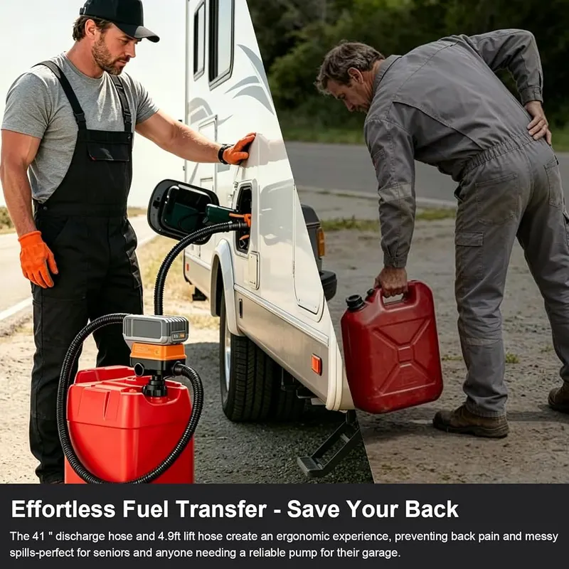 BITTON Cordless Fuel Transfer Pump – product photo 8 of 9