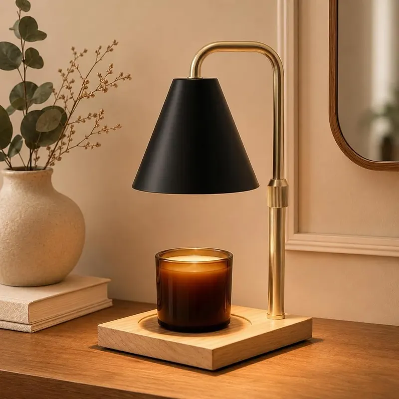 BJFFN Candle Warmer Lamp G.black – Top-down warming for jar candles