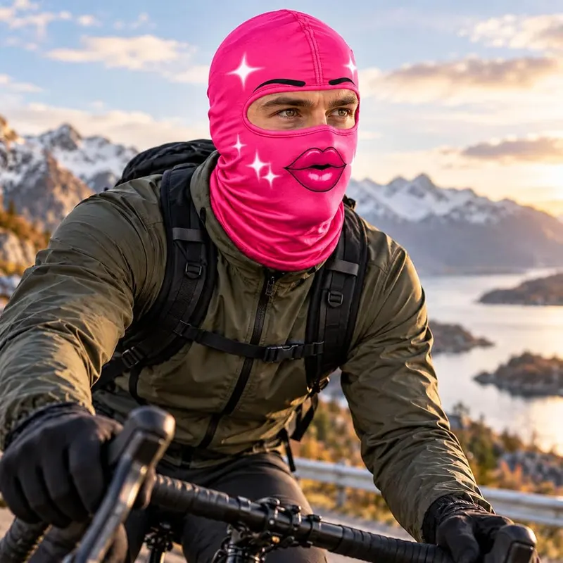 BJUTIR Funny Ski Mask – Soft and breathable polyester material
