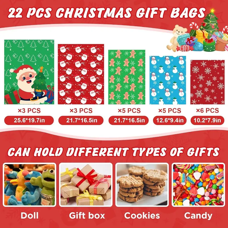 BlessedSeason 22PCS Gift Bags Set – Good Material