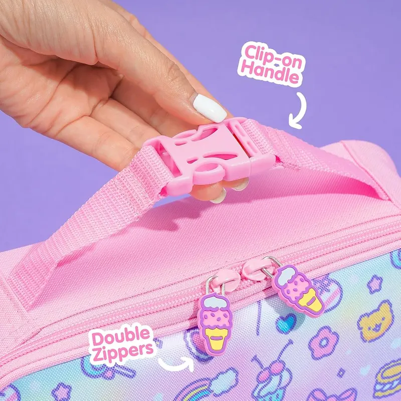 Blippo Pink Insulated Lunch Box – product photo 3 of 9