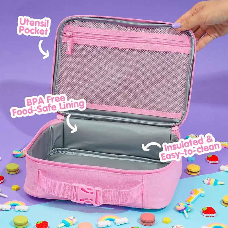 Blippo Pink Insulated Lunch Box – product photo 4 of 9