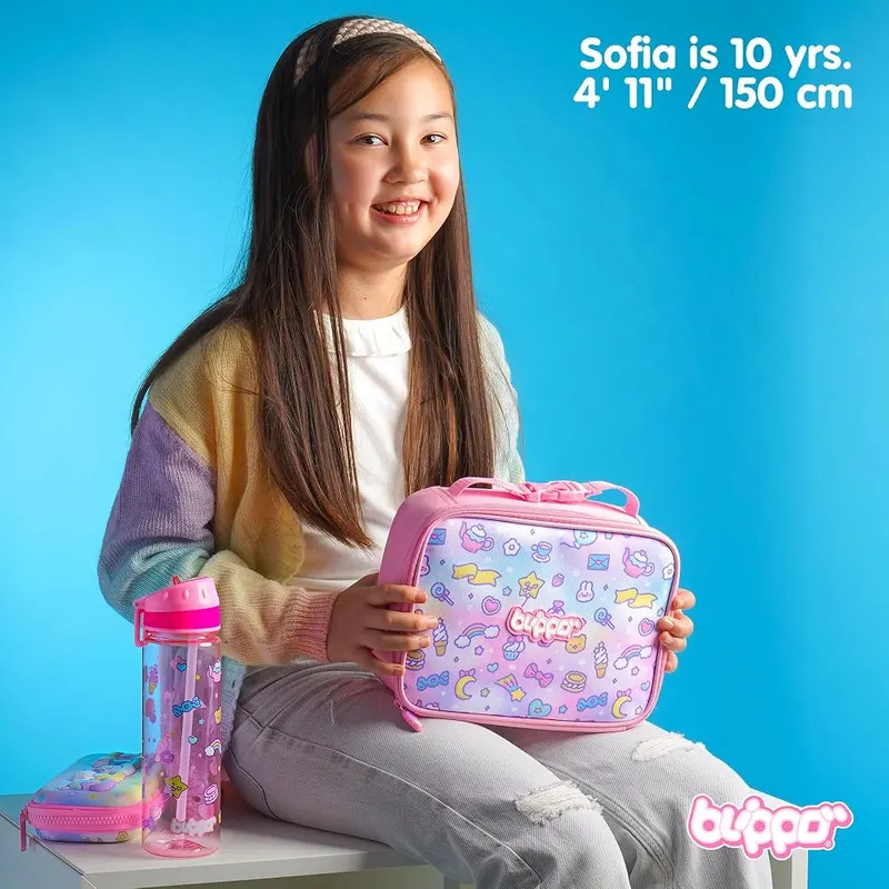 Blippo Pink Insulated Lunch Box – product photo 7 of 9