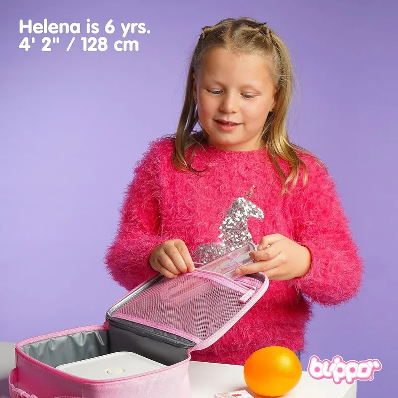 Blippo Pink Insulated Lunch Box – product photo 9 of 9
