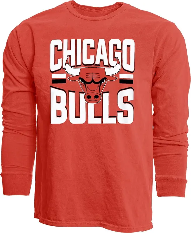 Blue 84 Chicago Bulls NBA Officially Licensed Long Sleeve