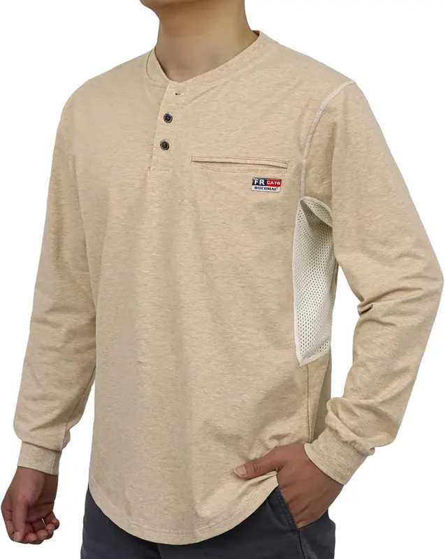 BOCOMAL FR Shirts CAT2 in Heather Khaki