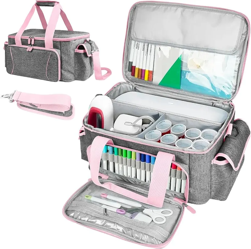 BOHEMIABY Cricutt Joy Carrying Case in pink