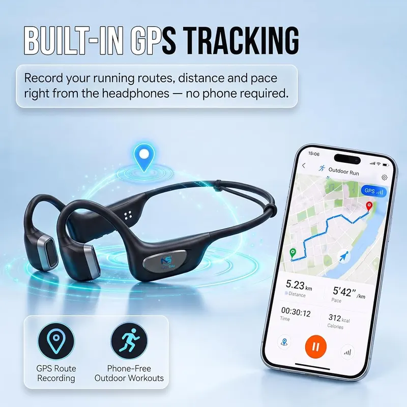 Bone Conduction Headphones – product photo 3 of 9