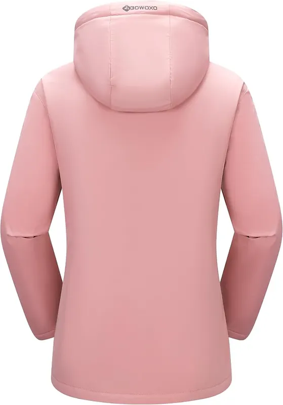 BOWOXO Women’s Waterproof Ski Jacket-Windproof Winter Warm – Quick-dry outer fabric