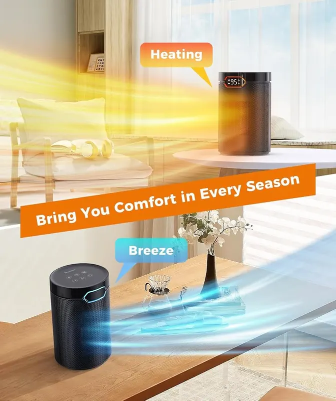BREEZOME Space Heater – product photo 9 of 9