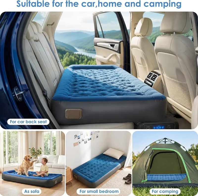 BriziAerie Air Mattress – Detachable rechargeable pump