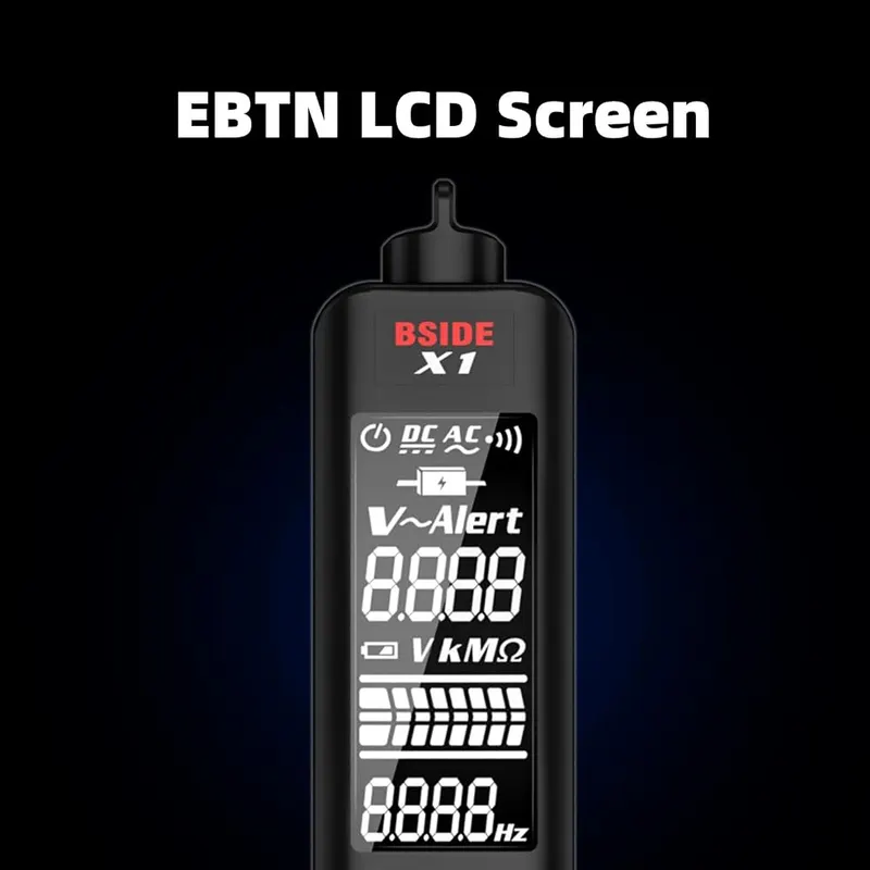 BSIDE Voltage Tester EBTN LCD Non-contact Voltage – EBTN LCD Display