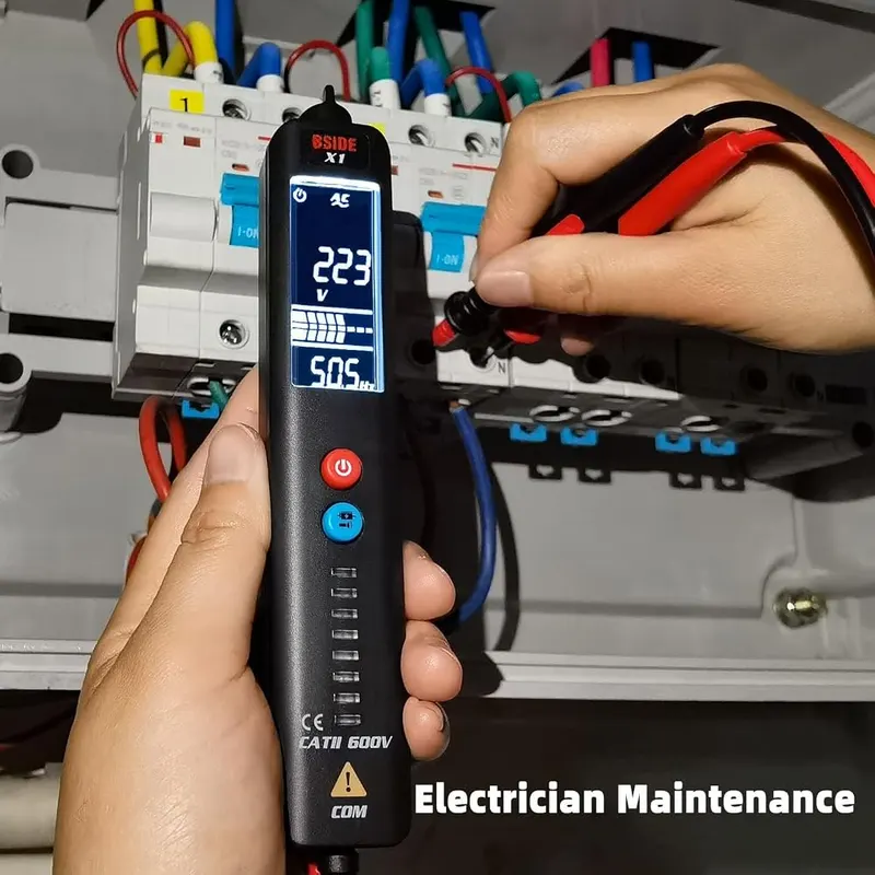 BSIDE Voltage Tester EBTN LCD Non-contact Voltage – Upgraded Chips