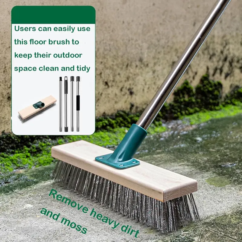 BSMstone Stainless Steel Wire Brush – Hard Metal Bristles
