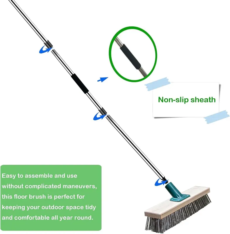 BSMstone Stainless Steel Wire Brush – Easy to Assemble and Use