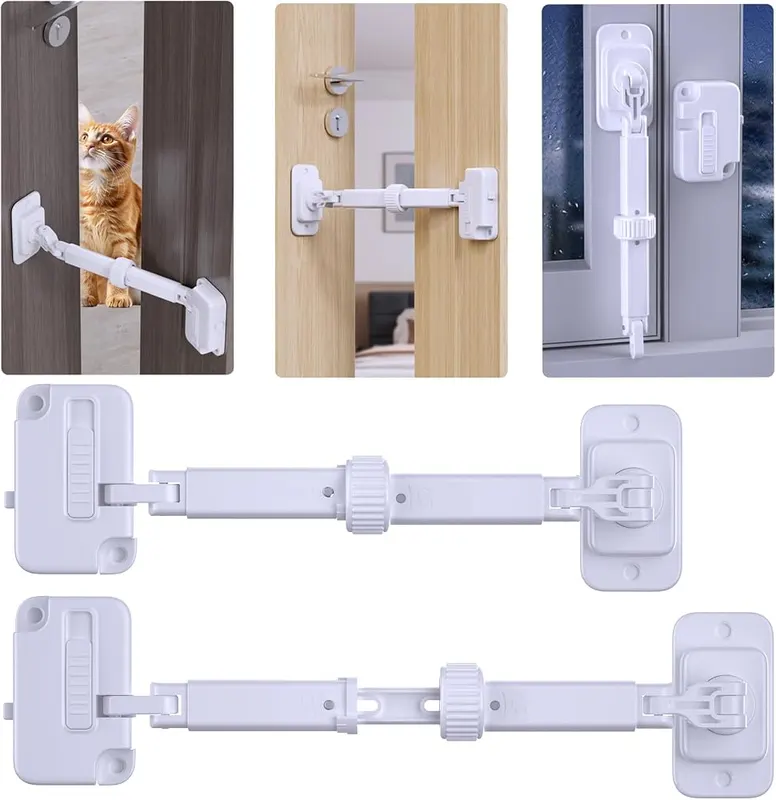 Bstsilver 2-Pack Cat Door Latch