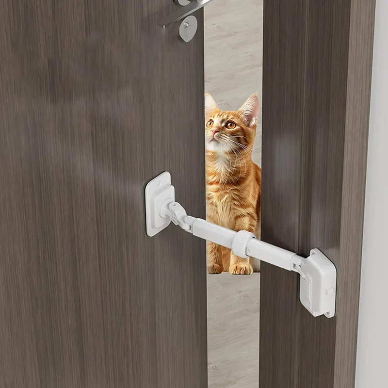 Bstsilver 2-Pack Cat Door Latch – Two preset opening width options