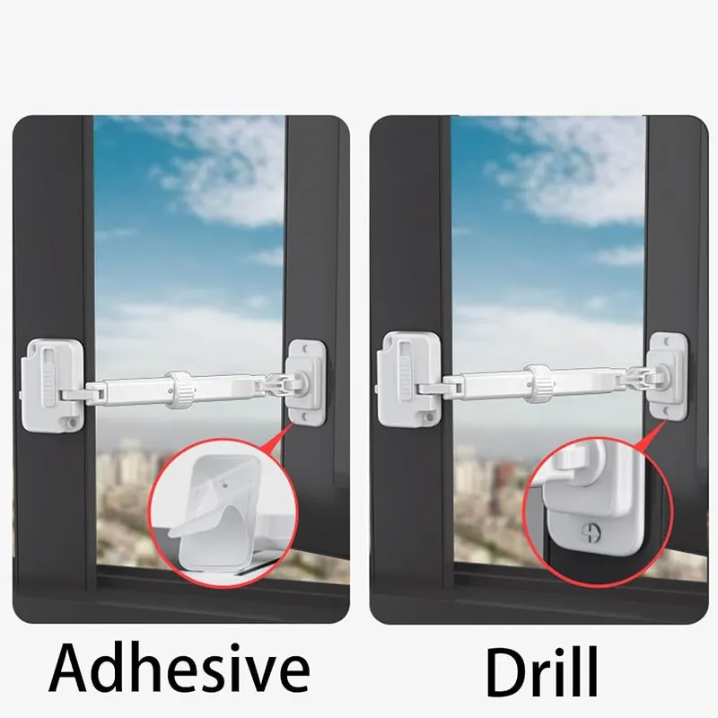 Bstsilver 2-Pack Cat Door Latch – Three hundred sixty degree rotatable base