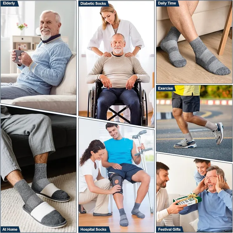 Bulinlulu Diabetic Socks – product photo 5 of 5