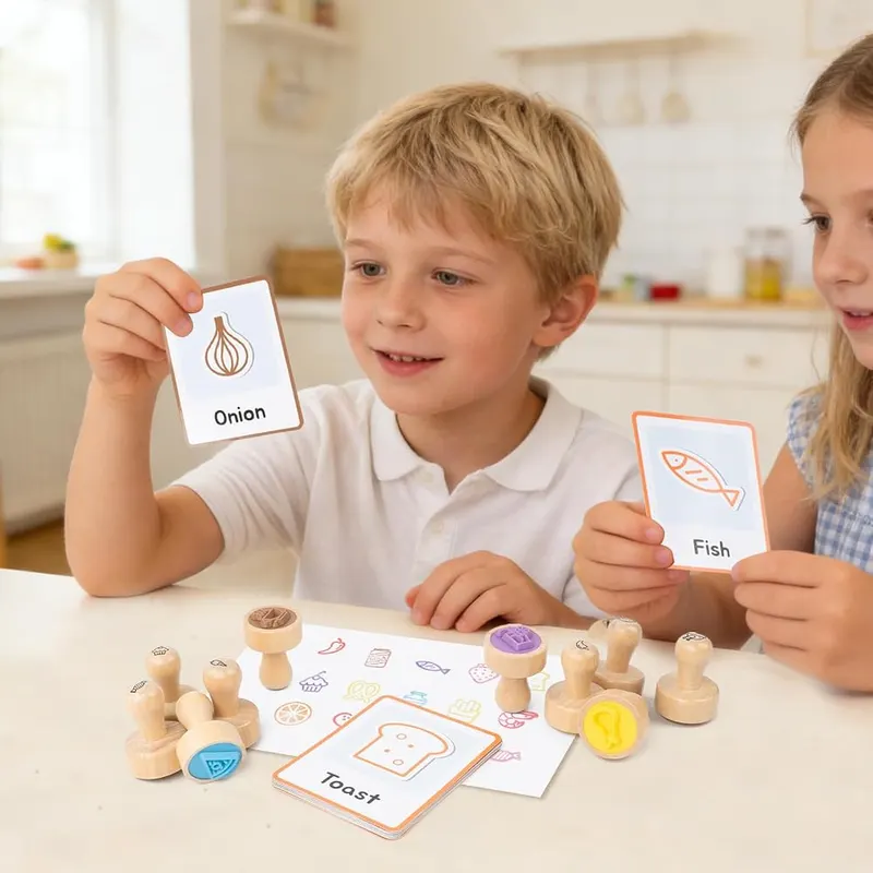 Busy edition Stamps for Kids – Wonderful carnival prize option