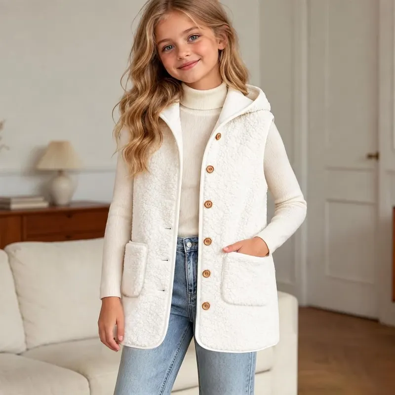Bwaydeg Long Fleece Vest – Occasion