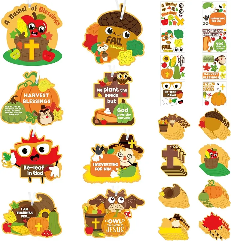BWkoss Fall Religious Sunday School Crafts