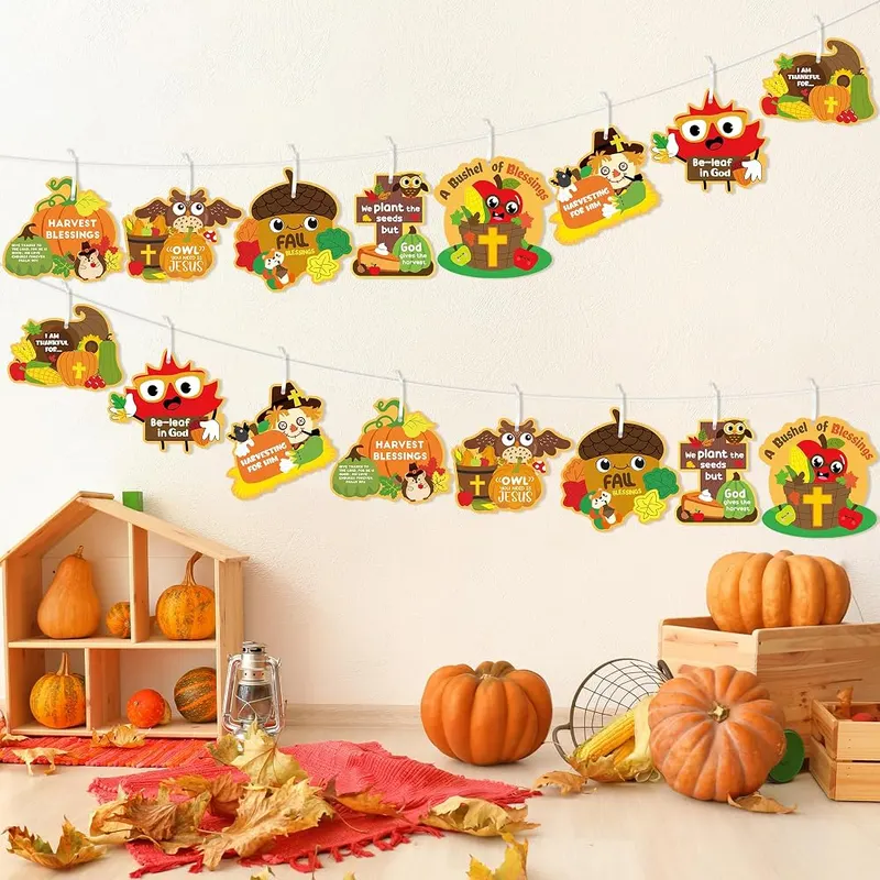 BWkoss Fall Religious Sunday School Crafts – Versatile Application
