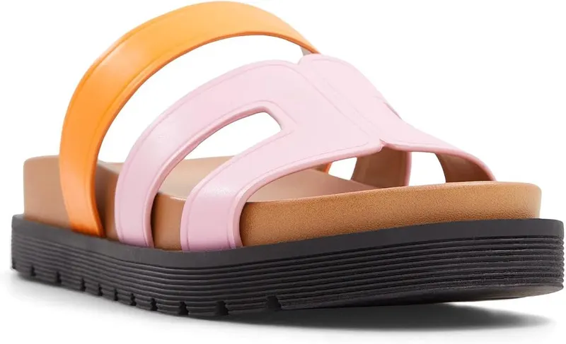 Call It Spring Women’s Casablancaa Flat Sandal – Made of synthetic materials