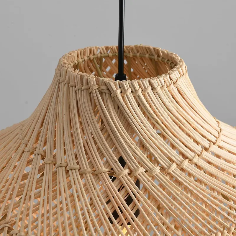 CalorHoga 13.8″ Boho Pendant Light – Warm ambient glow for rooms