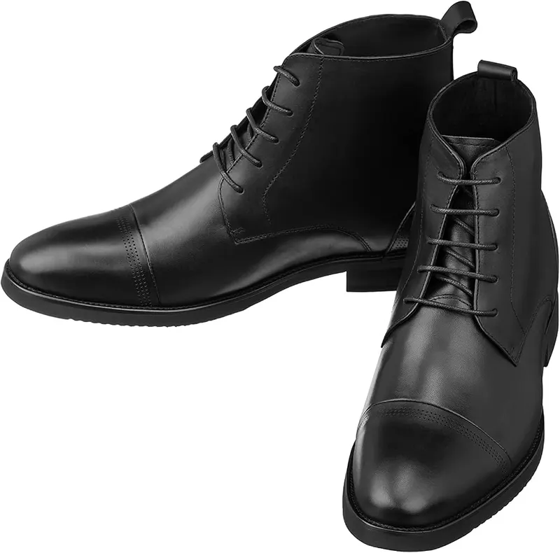 CALTO Men’s Invisible Height Increasing Elevator Shoes – Weight