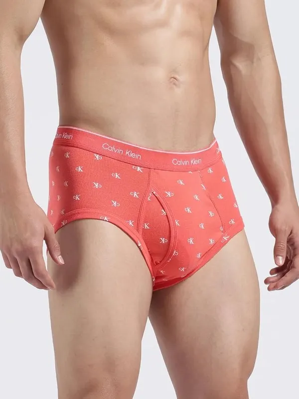 Calvin Klein Men’s Cotton Classics 3-Pack Brief – Designed in the Usa