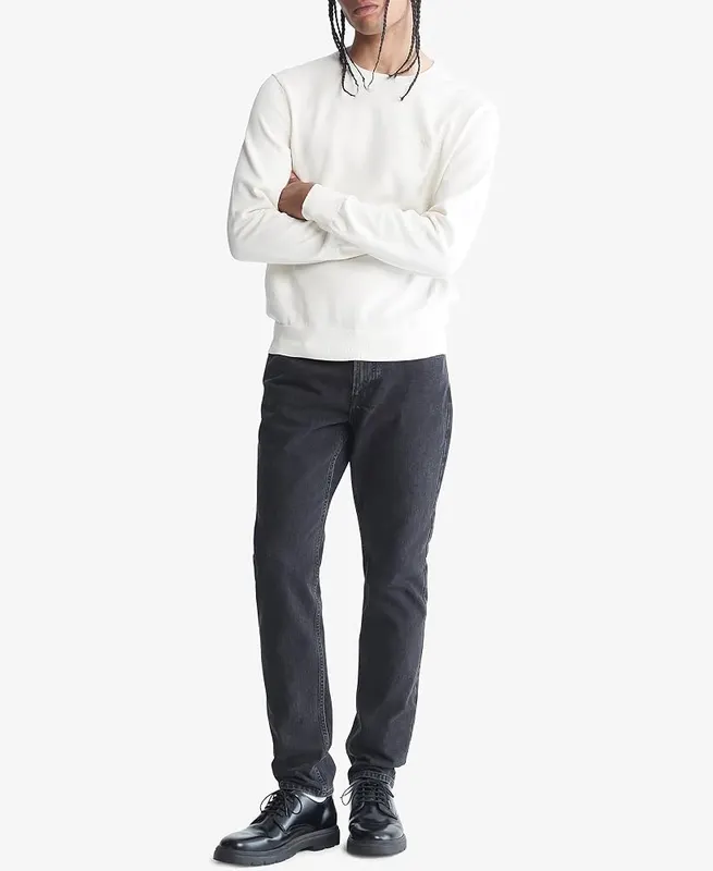 Calvin Klein Men’s Supima Cotton Solid Monogram Logo – product photo 4 of 4