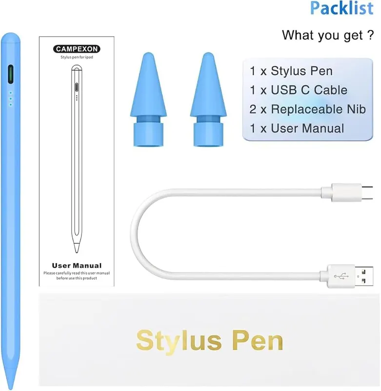 CAMPEXON Pencil for iPad 2018 to 2025 – product photo 8 of 8