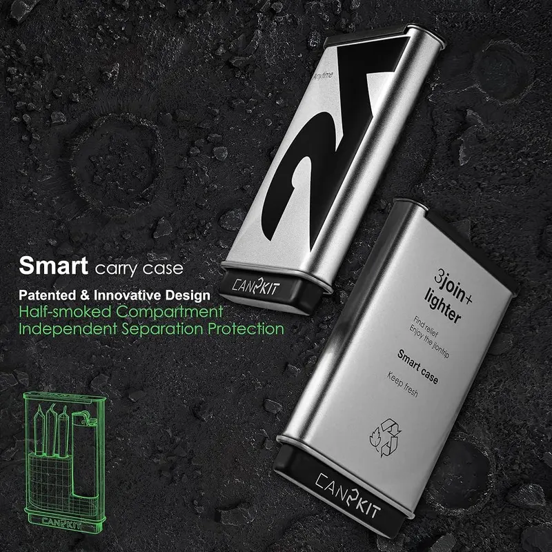 can2kit 1 Pack King Size Pre Roll – Premium metal shell construction