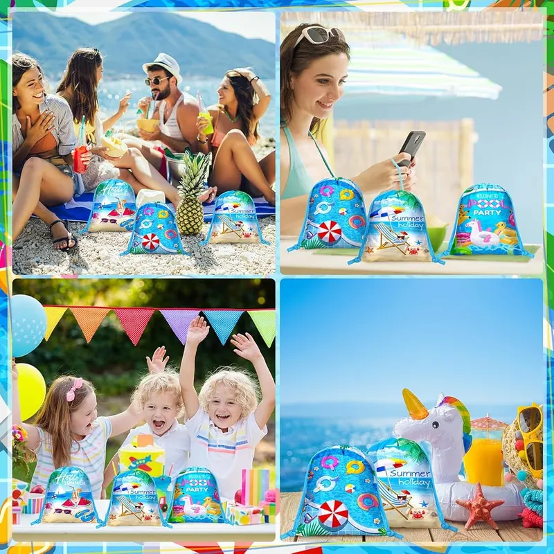 Capoda 24 Pcs Pool Party Favors Drawstring – product photo 7 of 7
