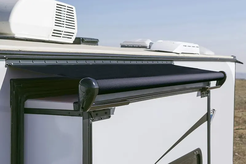 Carefree Universal RV Slideout Awning Fabric Replacement in Black