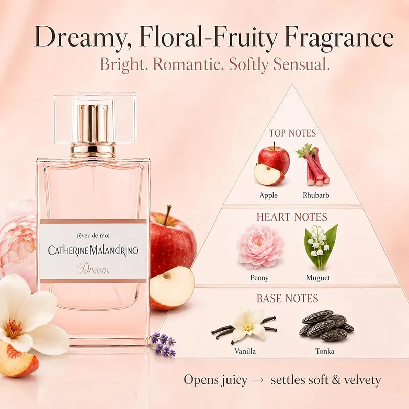 Catherine Malandrino Dream Eau de Parfum – Complex Layered Fragrance Notes