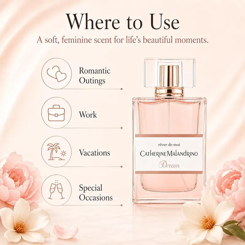 Catherine Malandrino Dream Eau de Parfum – Long-Lasting Eau De Parfum
