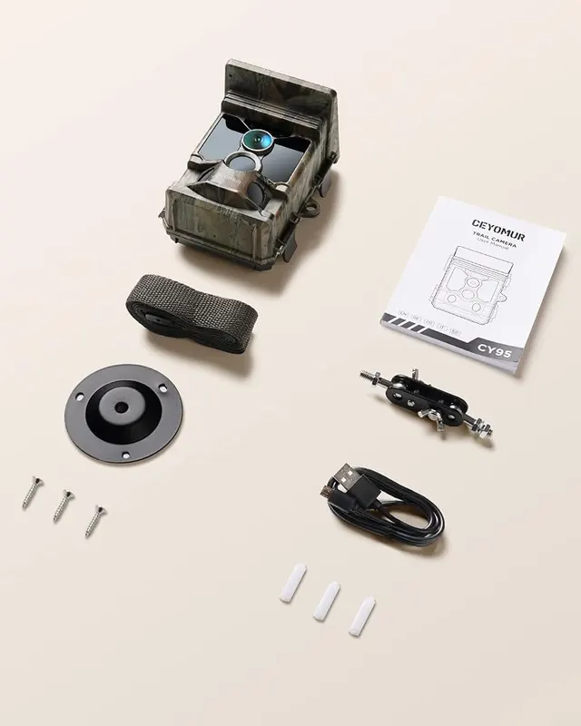 CEYOMUR 4K 68MP Solar WiFi Trail Camera – product photo 9 of 9
