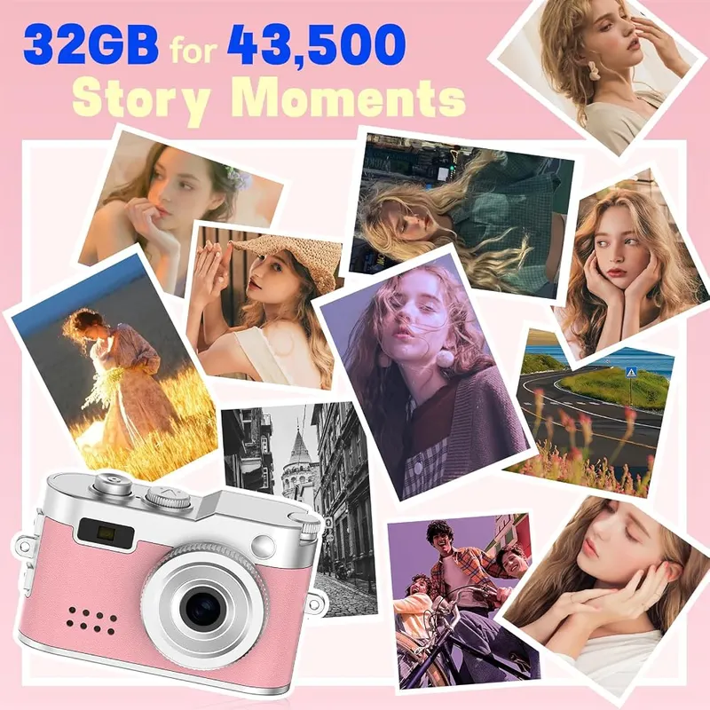 Cfulan Keychain Camera – Pocket-sized Y2K keychain camera