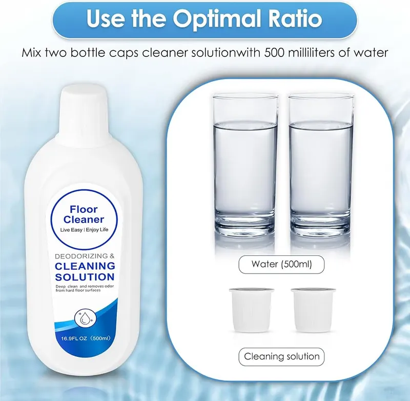 CHAIN PEAK Floor Cleaning Solution Compatible – product photo 2 of 8