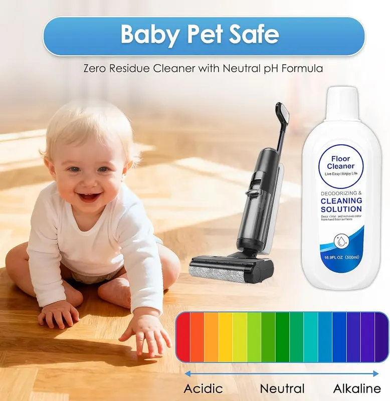 CHAIN PEAK Floor Cleaning Solution Compatible – product photo 8 of 8