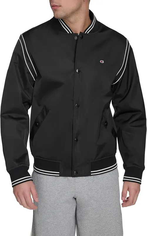 Champion Men’s Lightweight Varsity Bomber Jacket
