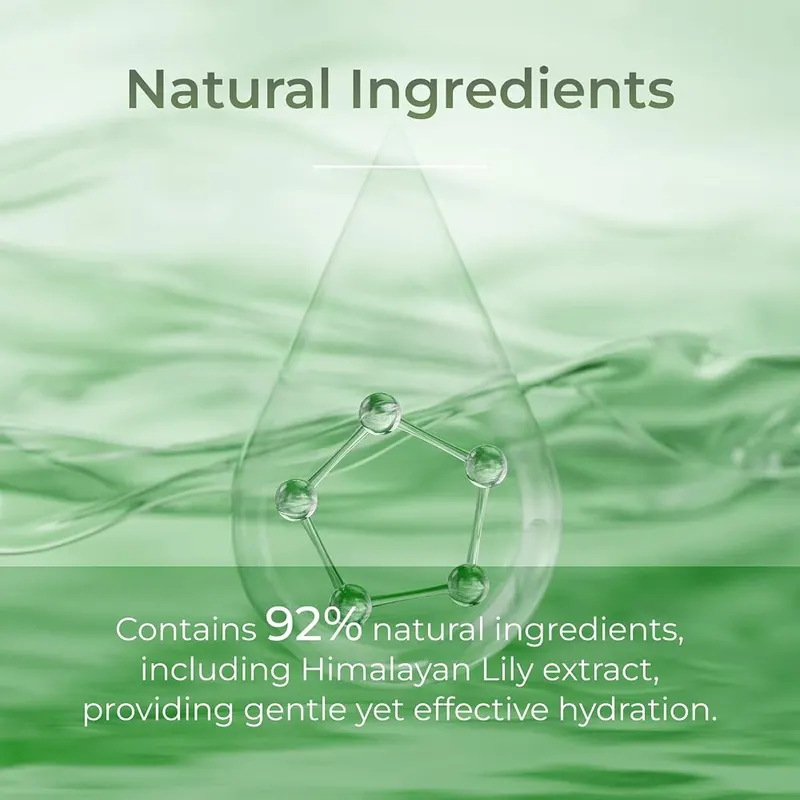 CHANDO HIMALAYA Lily Hydration Moisturizing Sheet Mask – Ninety-two percent natural ingredients
