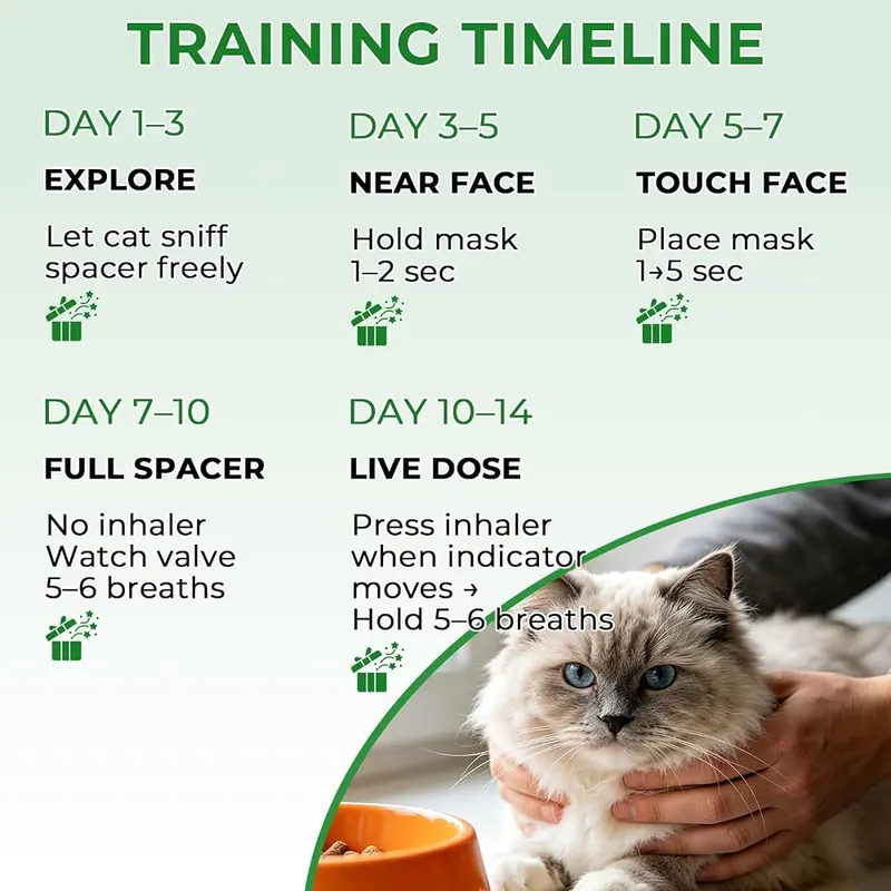Chasyatzi Cat Inhaler Spacer – Soft silicone masks