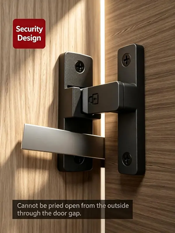 ChayWillow 90 Degree Door Latch Flip Bolt – Fits left and right doors