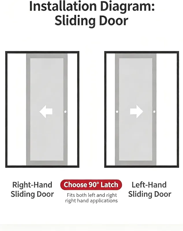 ChayWillow 90 Degree Door Latch Flip Bolt – product photo 9 of 9
