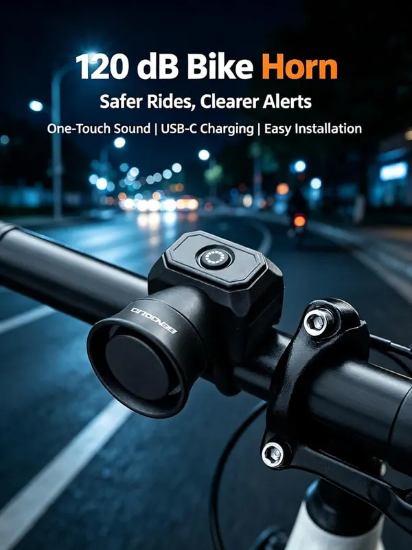 ChayWillow Bike Electric Horn – fits most handlebars easily