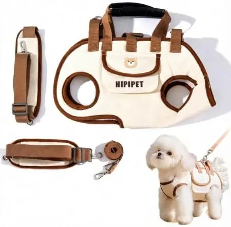 ChayWillow Dog Lift Harness in Blue And Pink