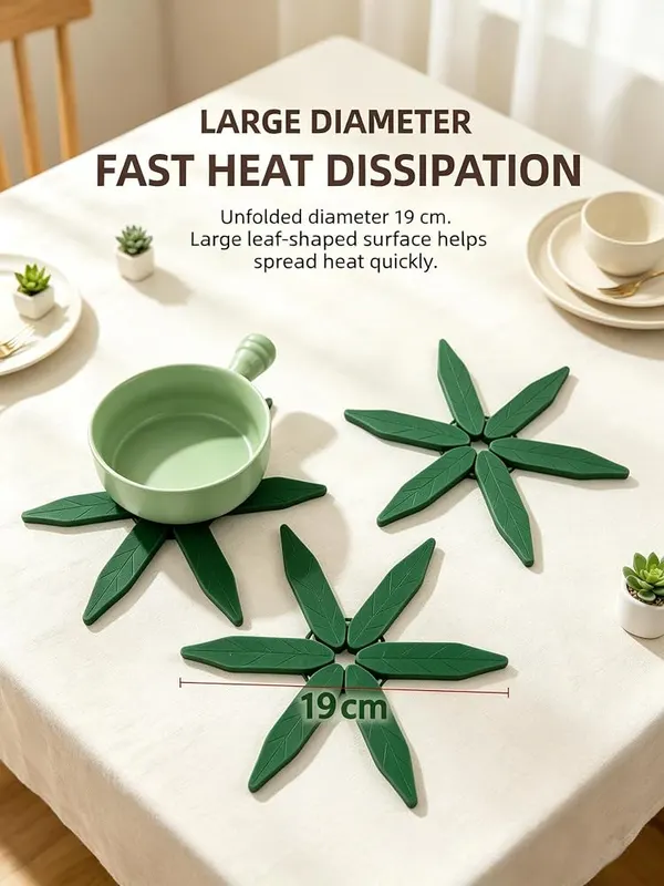 ChayWillow Heat Resistant Tree Trivet Non-Slip Kitchen – Multicolor wooden kitchen accessory